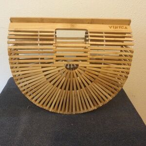 VINGTA Birdcage Clutch BOHO Preowned